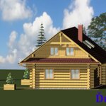 Log cabin ĎUMBIER